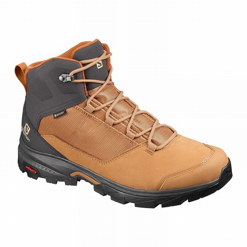 Salomon OUTWARD GORE-TEX Botas De Montaña Hombre - Marrones - Colombia (70239-UJWR)